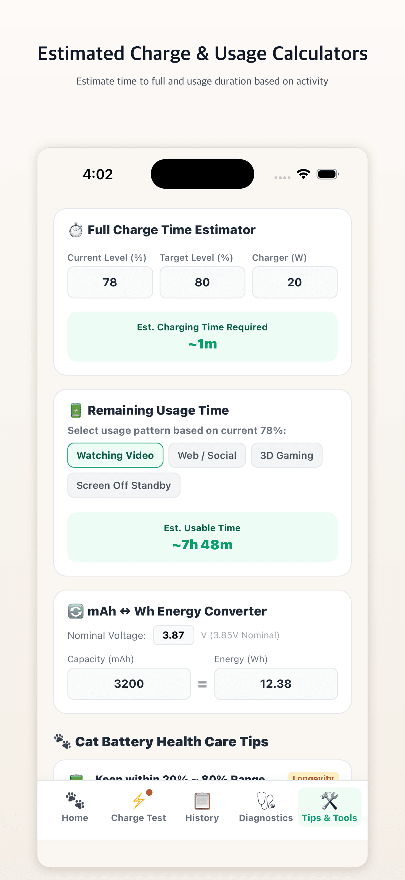 ChargeMeow (충전냥) - Smart Protection & Overheat Alarms